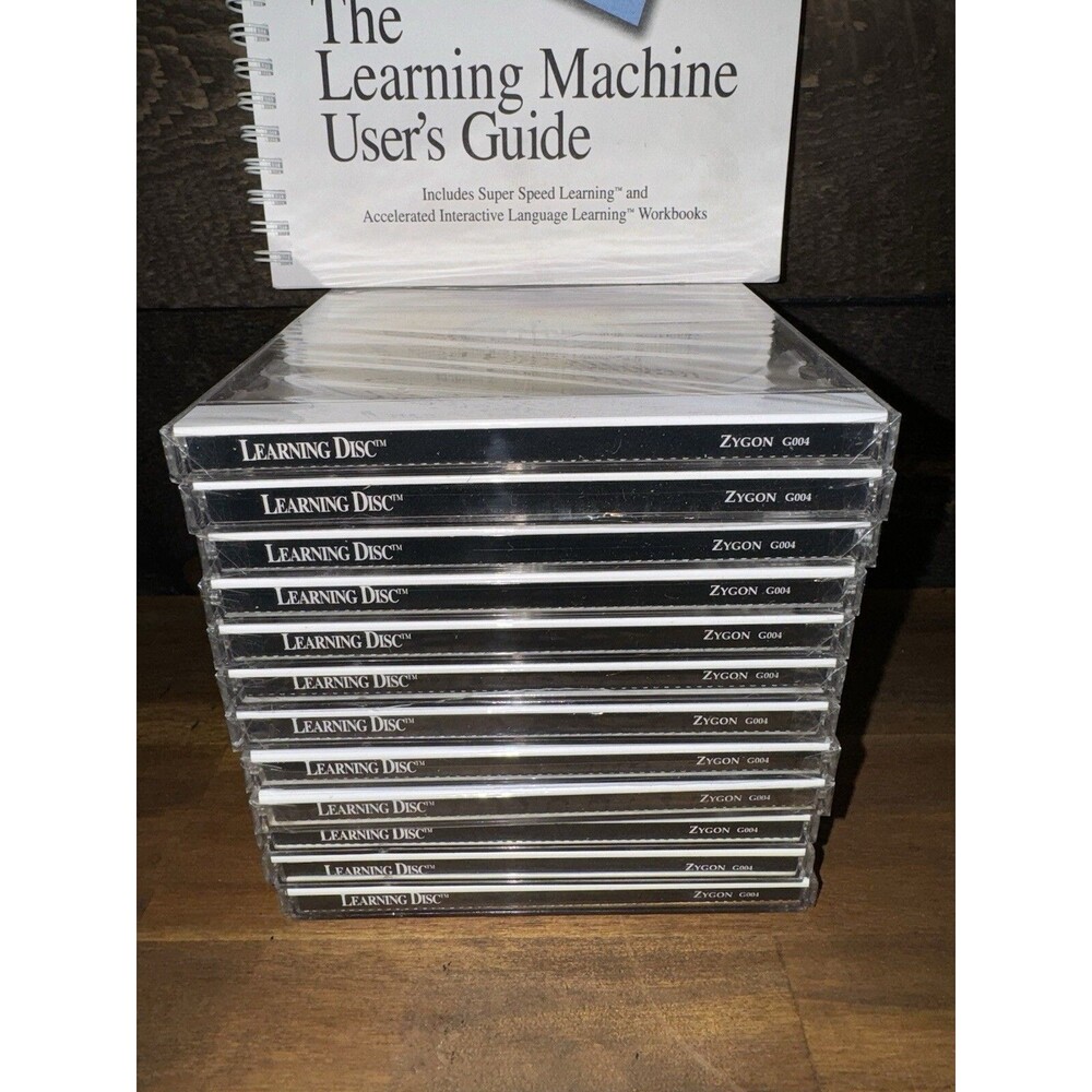 Zygon The Learning Machine 12 CD Software Package User Guide 9 Cds Unopened - Picture 3 of 10